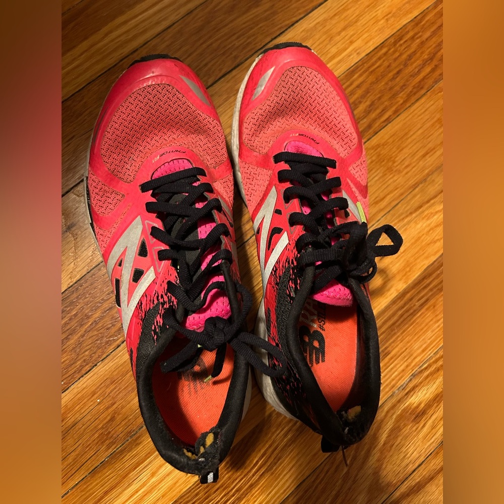 New Balance Women's Pink and Black  1500 v3 Running Sneakers